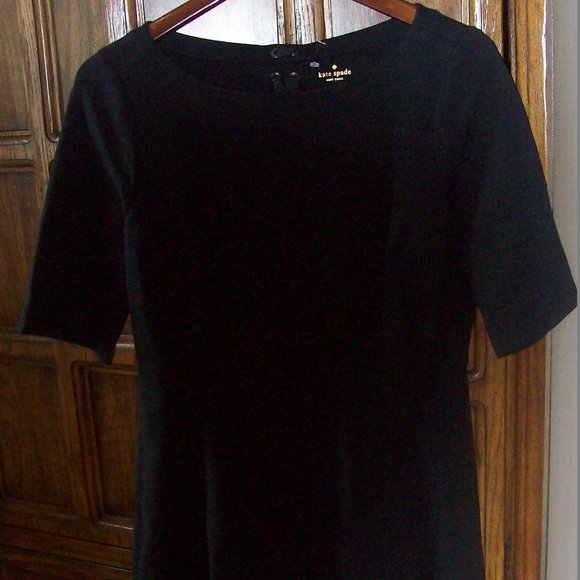 kate spade Dresses & Skirts - Kate Spade New York Solid Black Dress- Never Worn
